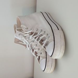 High top Platform Converse 8.5